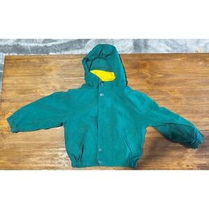 Nautica Teal/Green Button & Zip Jacket Toddler's Size M/5